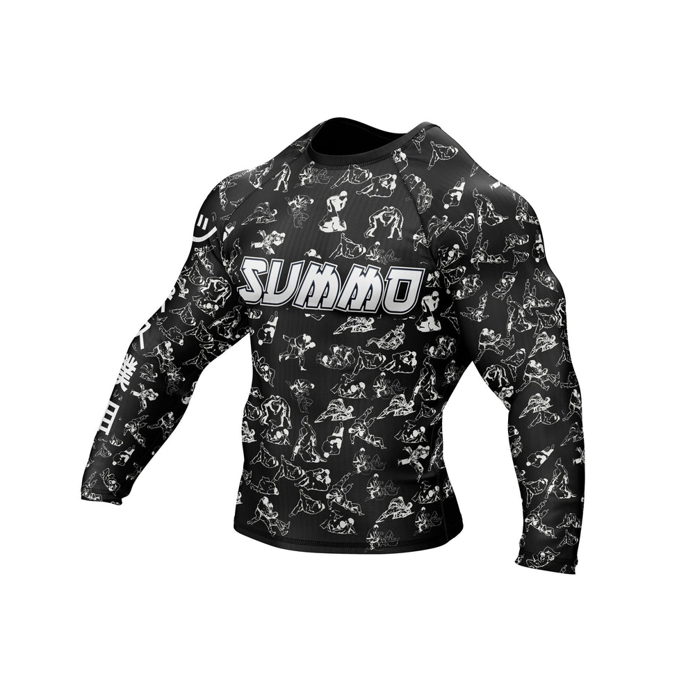 Brawlers Showdown Premium Bjj Rash Guard For Men/Women - Summo Sports