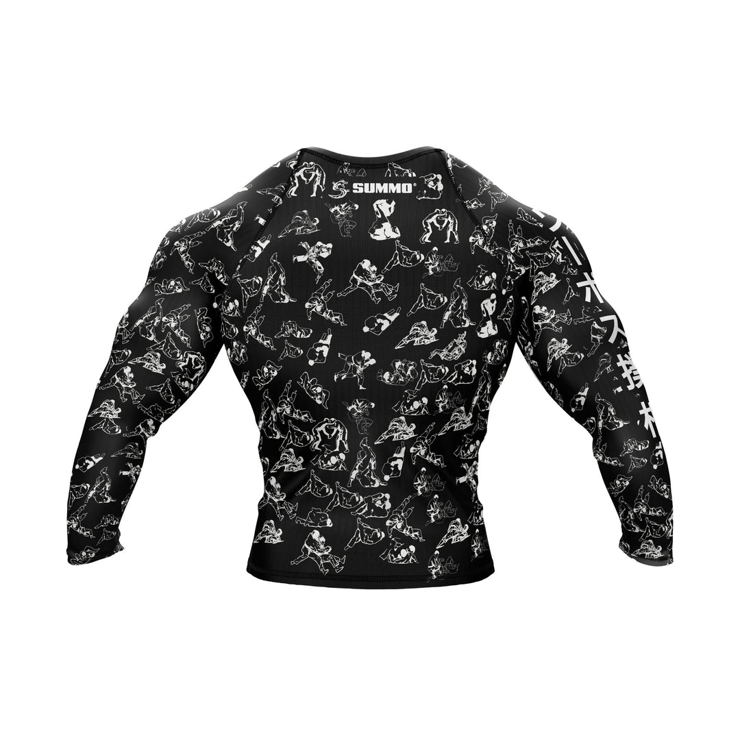 Brawlers Showdown Premium Bjj Rash Guard For Men/Women - Summo Sports