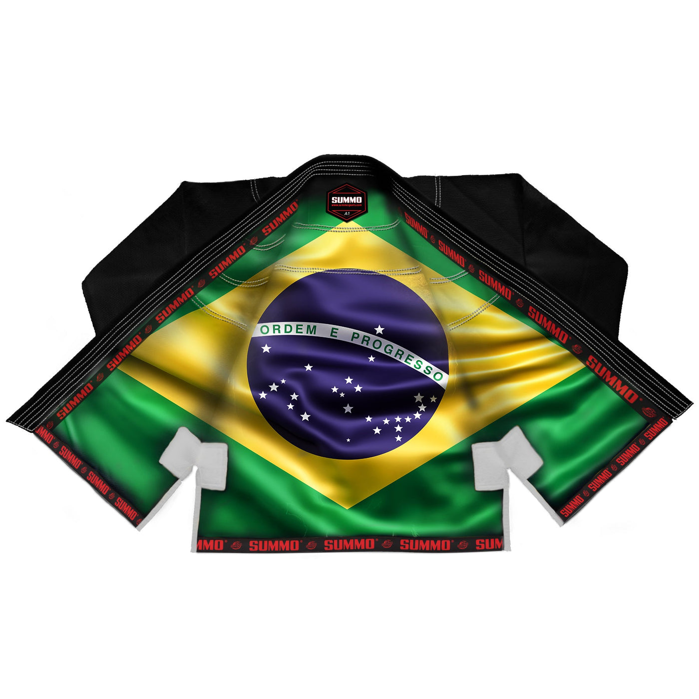Brazilian Black Sublimation Brazilian Jiu Jitsu Gi (BJJ GI) - Summo Sports