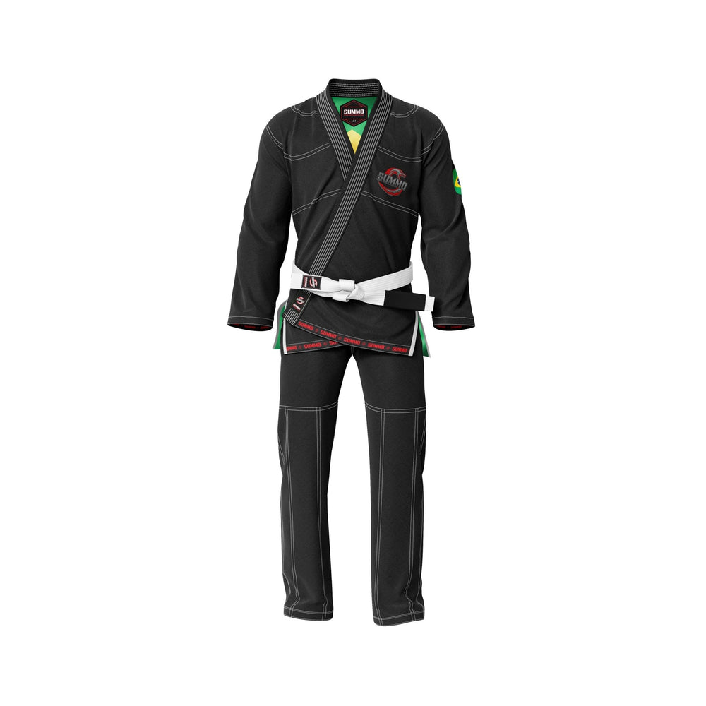 Brazilian Black Sublimation Brazilian Jiu Jitsu Gi (BJJ GI) - Summo Sports