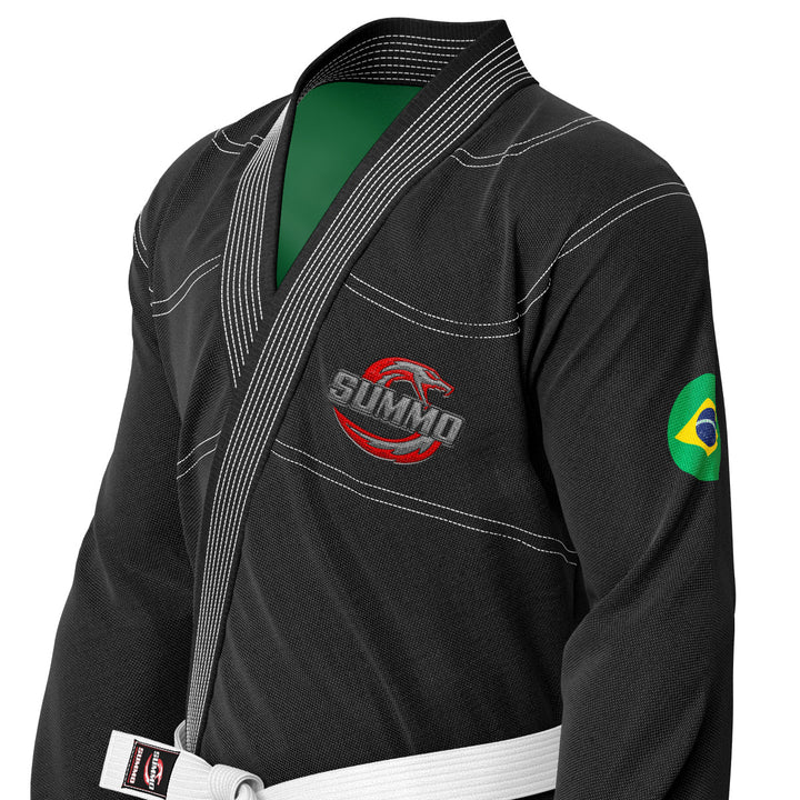 Brazilian Black Sublimation Brazilian Jiu Jitsu Gi (BJJ GI) - Summo Sports