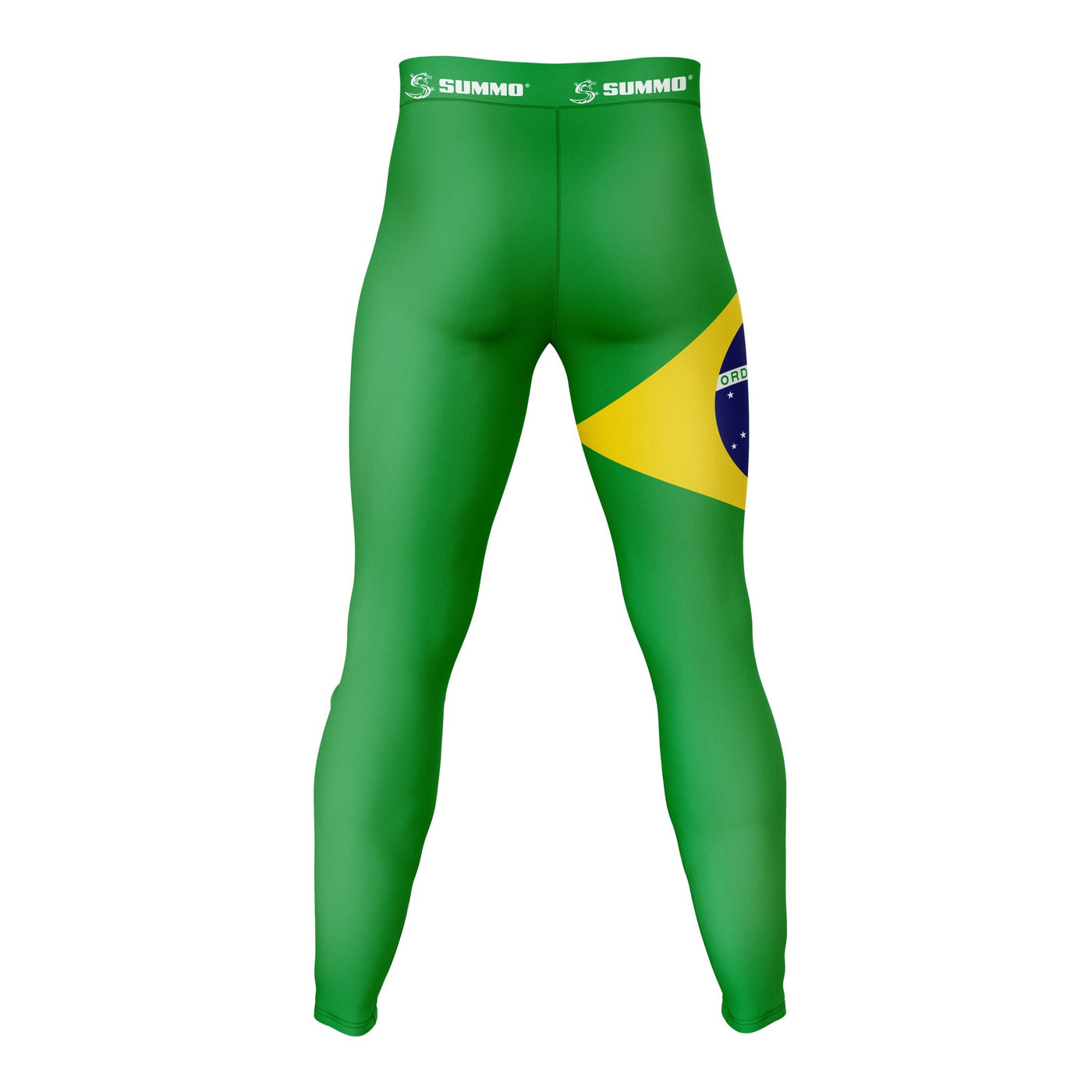 Brazilian Patriotic Compression Pants - Summo Sports