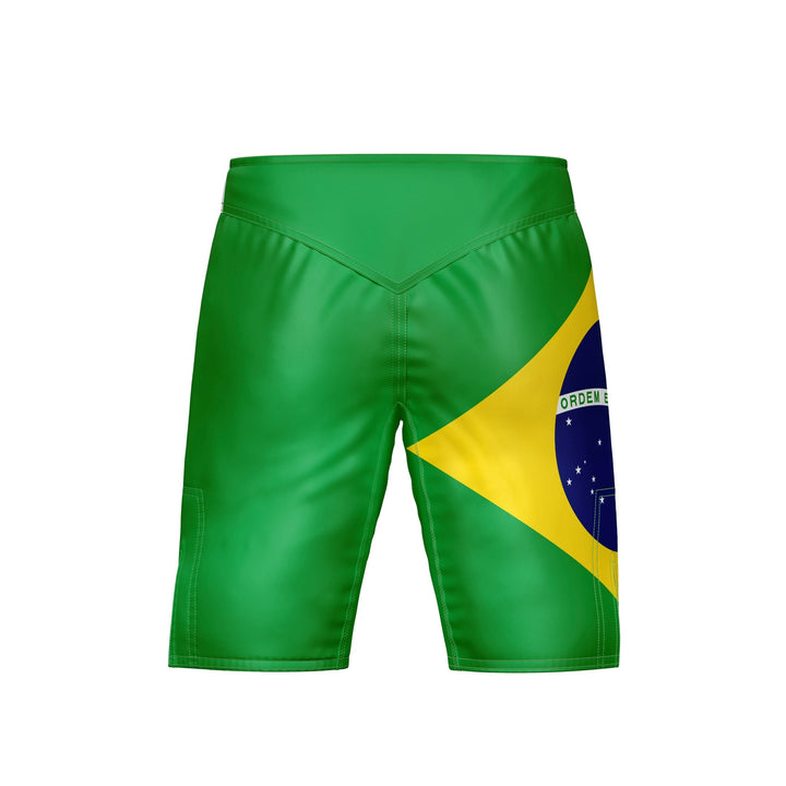 Brazilian Patriotic MMA Shorts - Summo Sports