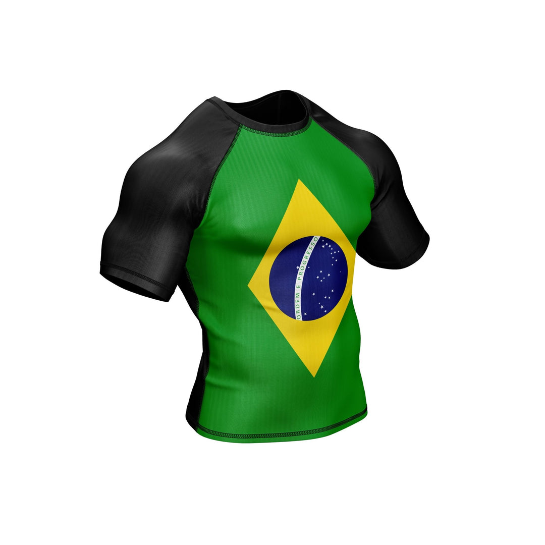 Brazilian Patriotic Rash Guard For Men/Women - Summo Sports