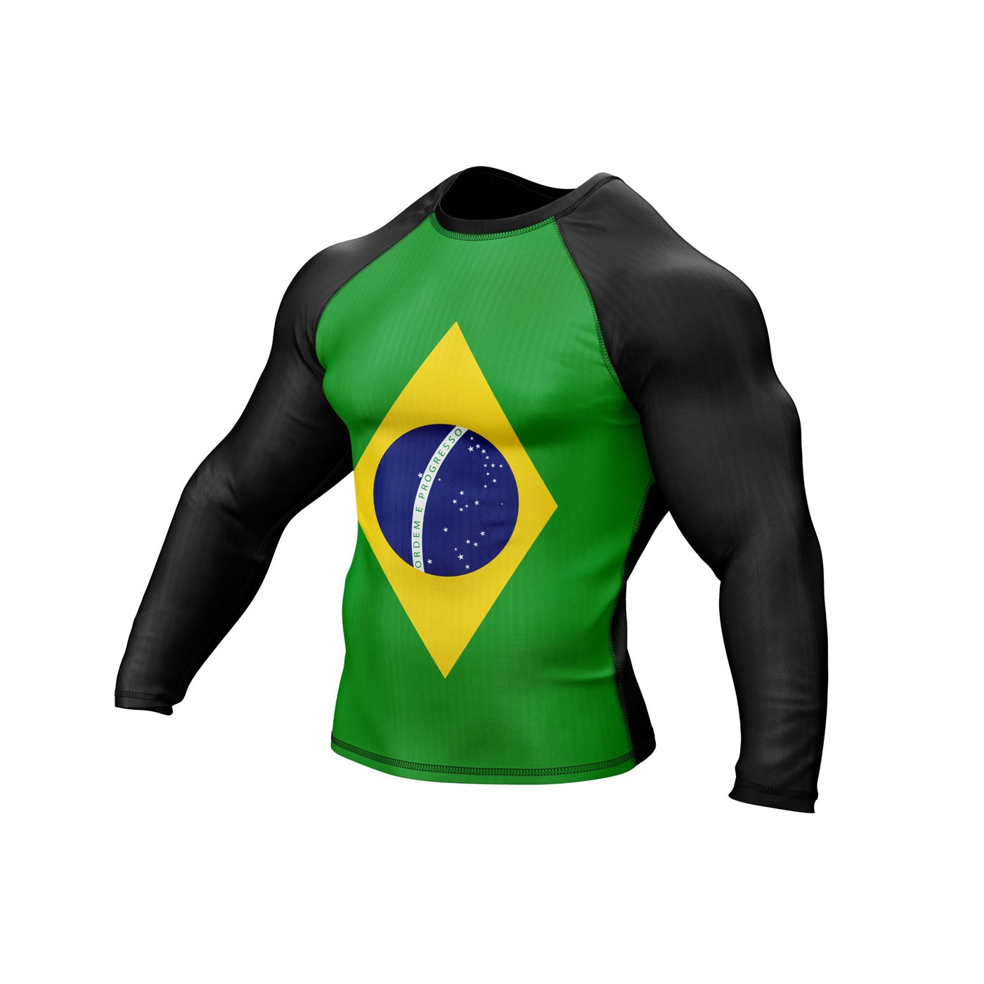 Brazilian Patriotic Rash Guard For Men/Women - Summo Sports