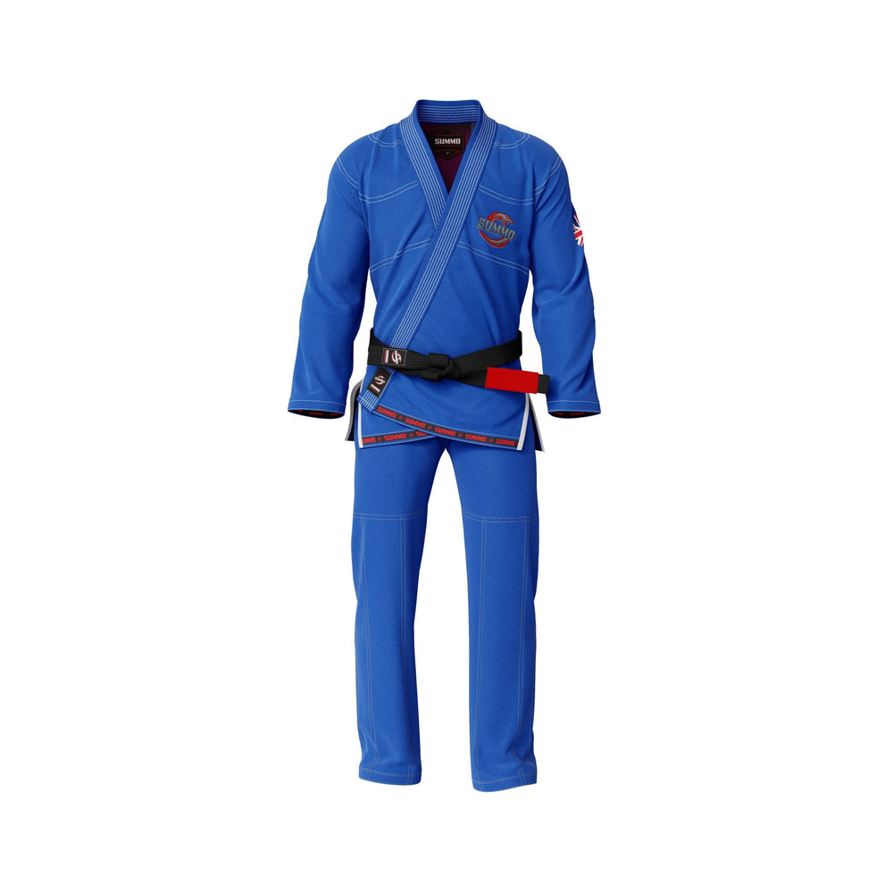 British Blue Sublimation Brazilian Jiu Jitsu Gi (BJJ GI) - Summo Sports