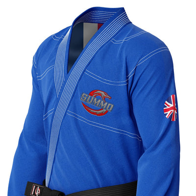 British Blue Sublimation Brazilian Jiu Jitsu Gi (BJJ GI) - Summo Sports