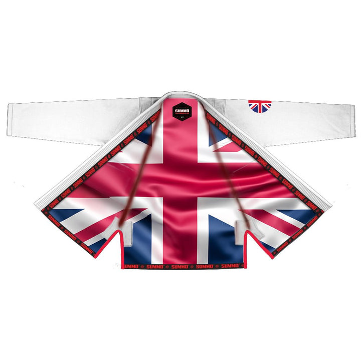 British White Sublimation Brazilian Jiu Jitsu Gi (BJJ GI) - Summo Sports