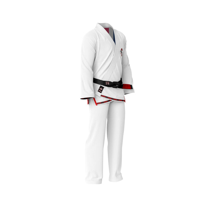 British White Sublimation Brazilian Jiu Jitsu Gi (BJJ GI) - Summo Sports