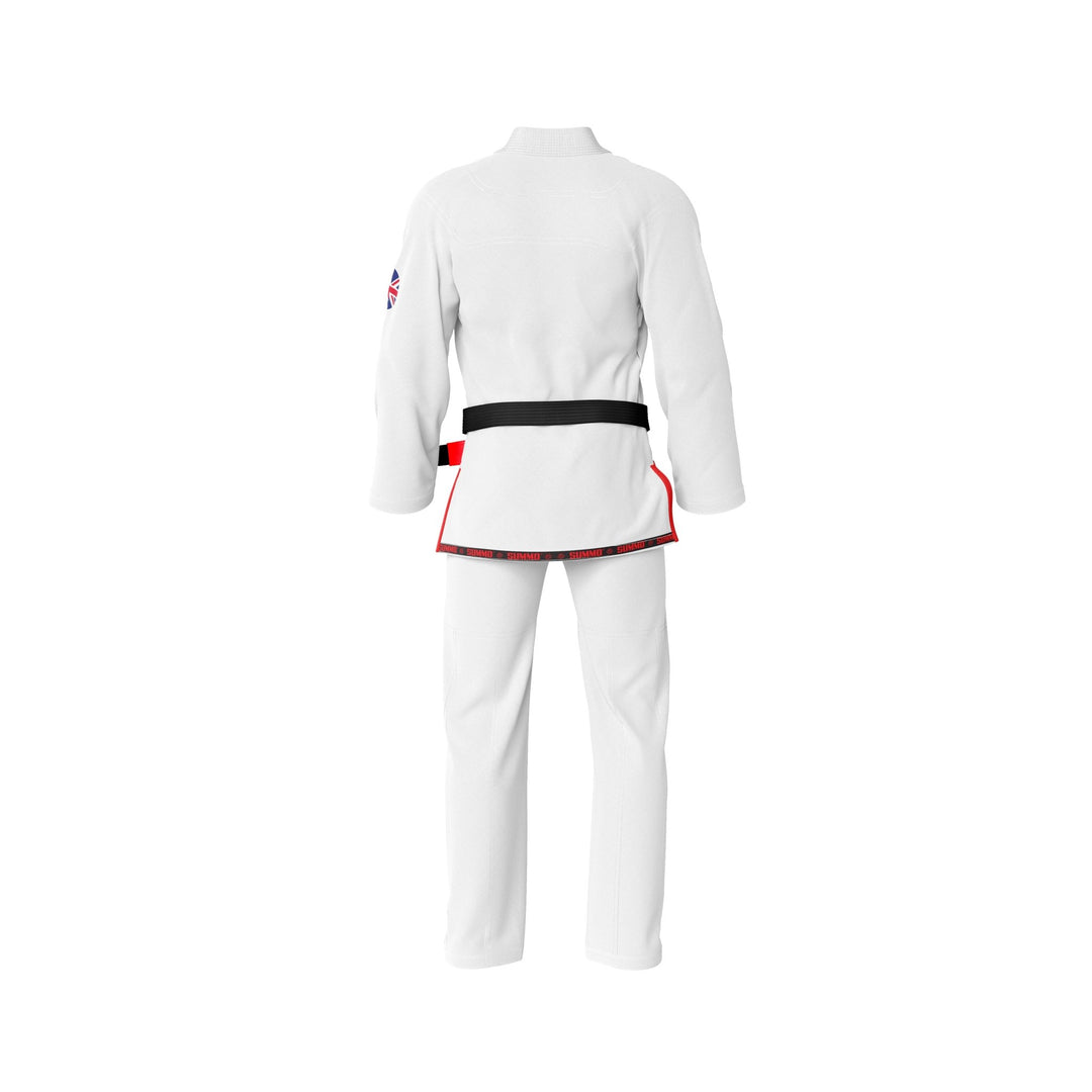 British White Sublimation Brazilian Jiu Jitsu Gi (BJJ GI) - Summo Sports