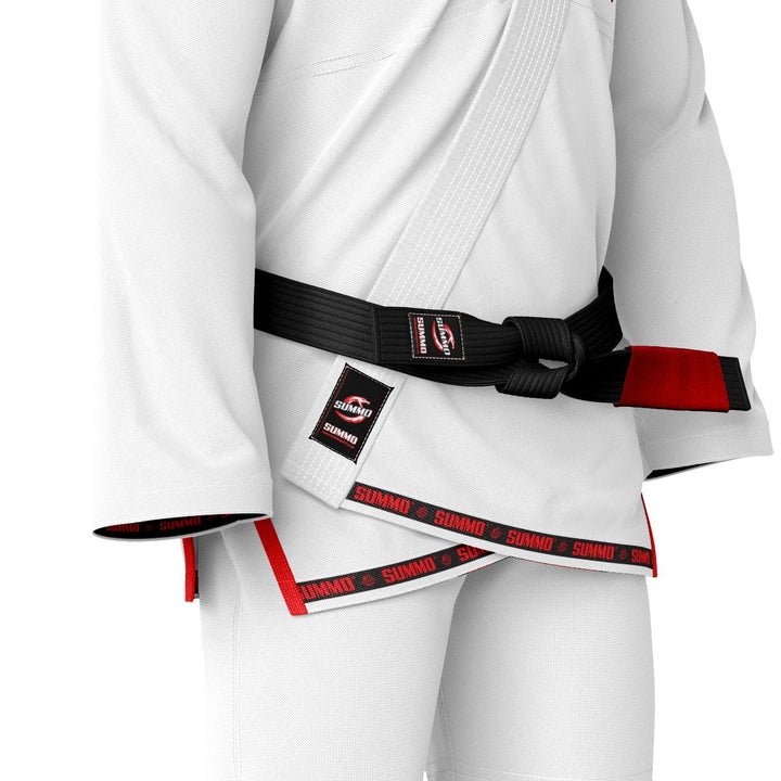 British White Sublimation Brazilian Jiu Jitsu Gi (BJJ GI) - Summo Sports