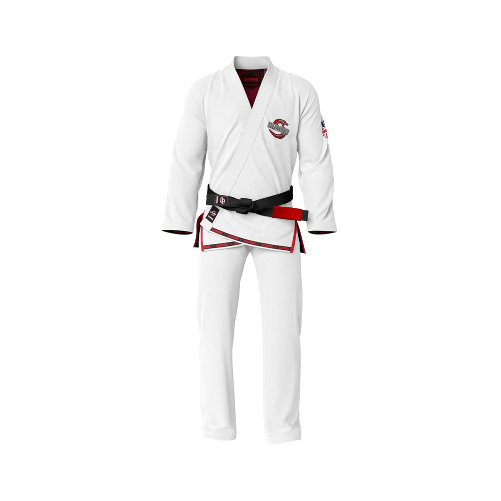 British White Sublimation Brazilian Jiu Jitsu Gi (BJJ GI) - Summo Sports