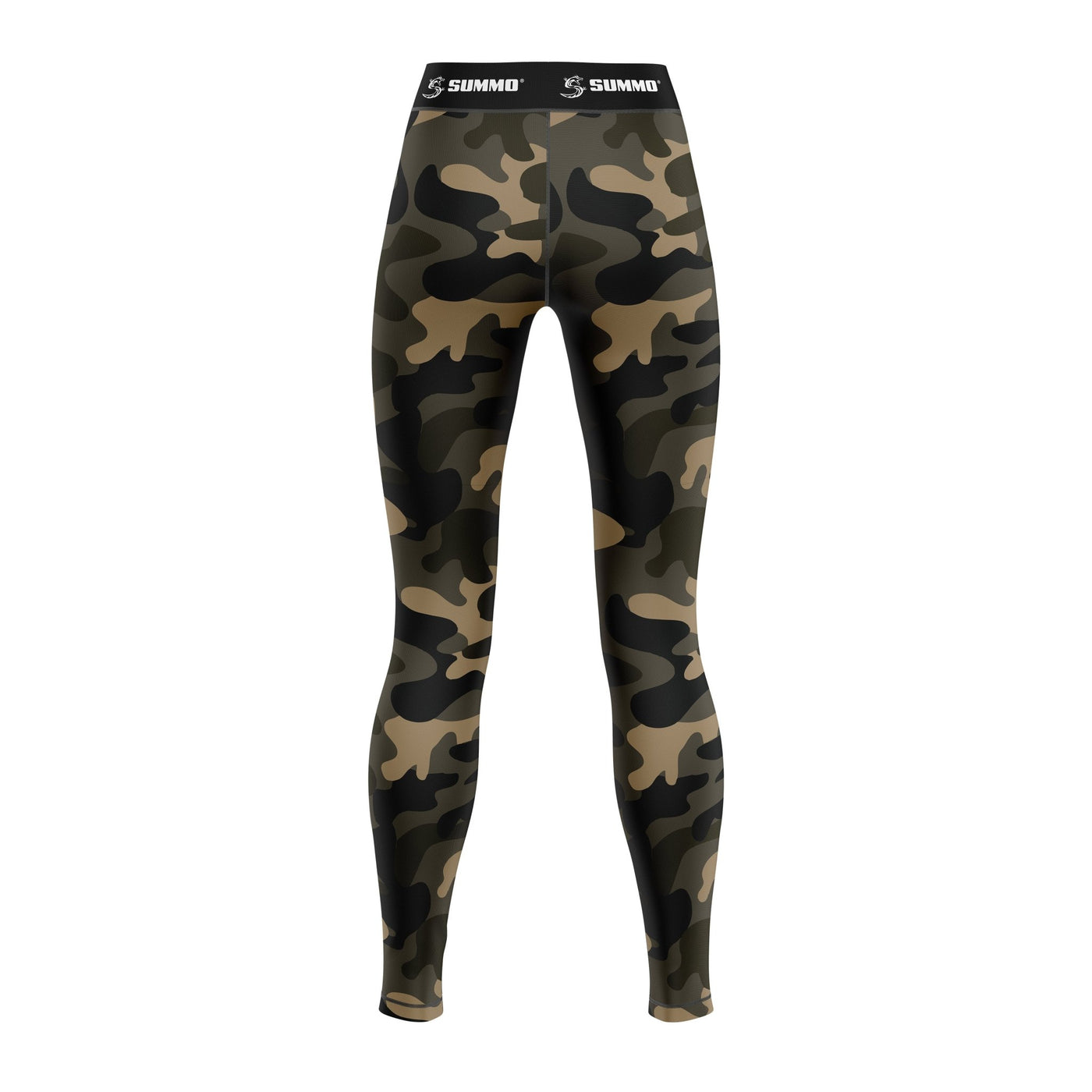 Camo Compression Pants For Women - Summo Sports