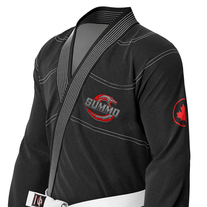 Canadian Black Sublimation Brazilian Jiu Jitsu Gi (BJJ GI) - Summo Sports