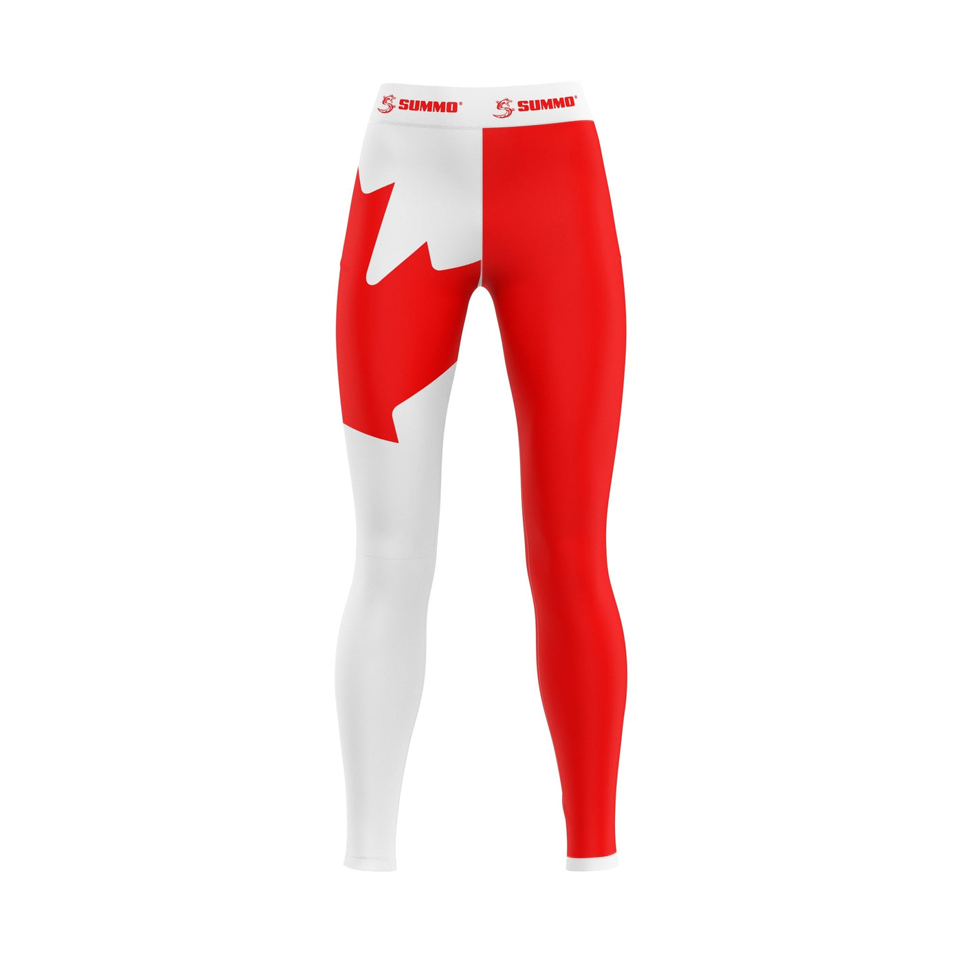 Canadian Patriotic Compression Pants - Summo Sports