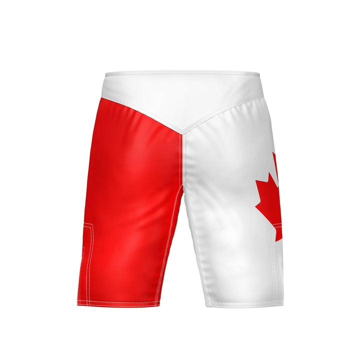 Canadian Patriotic MMA Shorts - Summo Sports