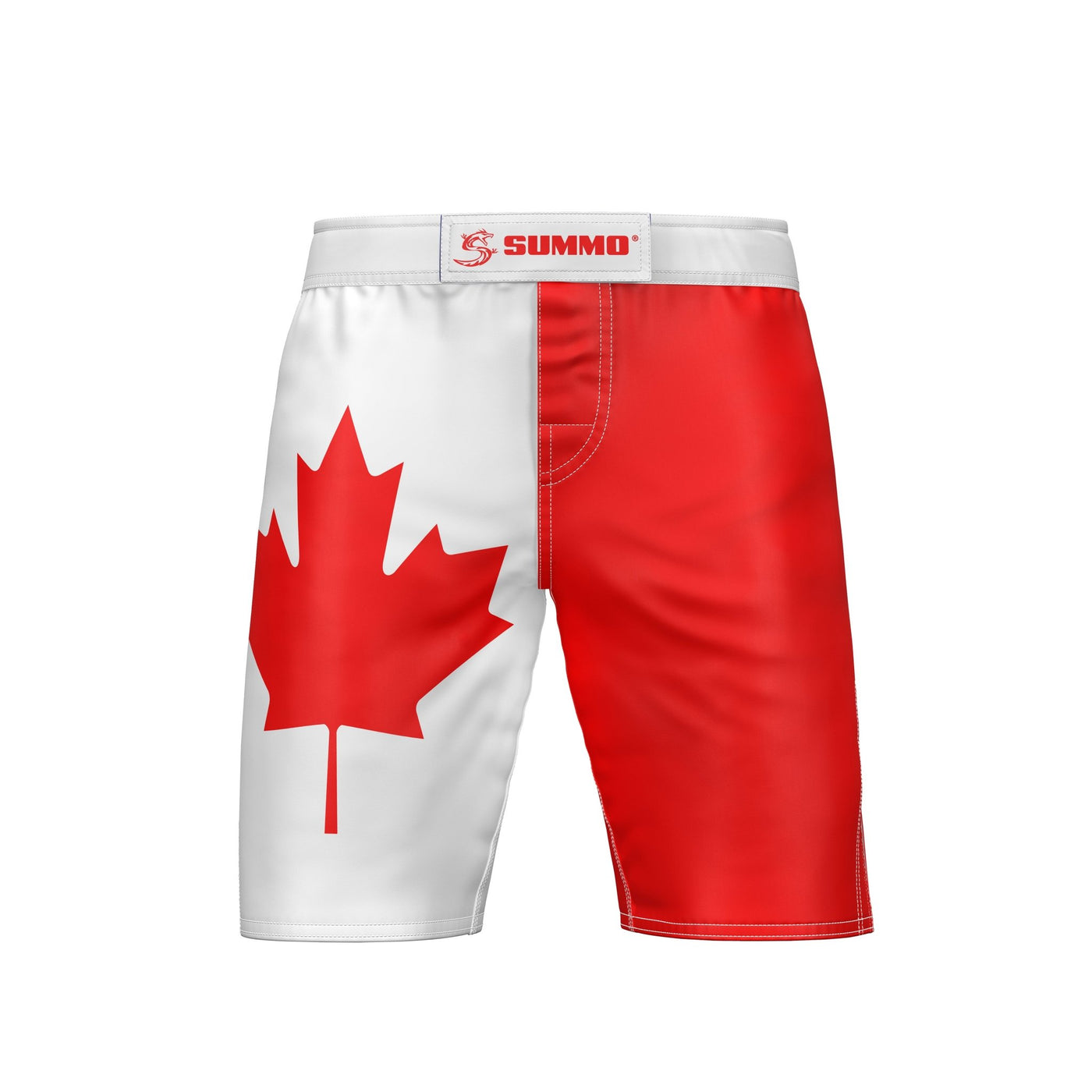 Canadian Patriotic MMA Shorts - Summo Sports