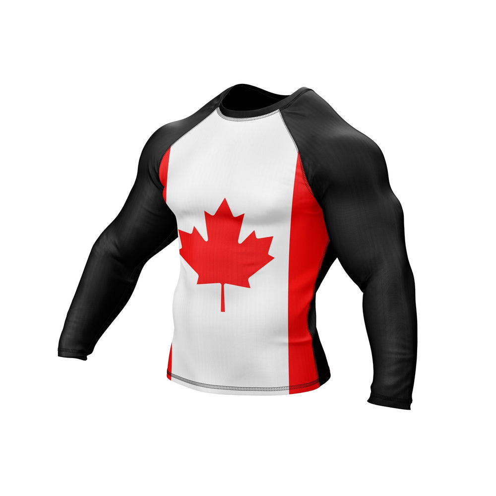 Canadian Patriotic Rash Guard For Men/Women - Summo Sports