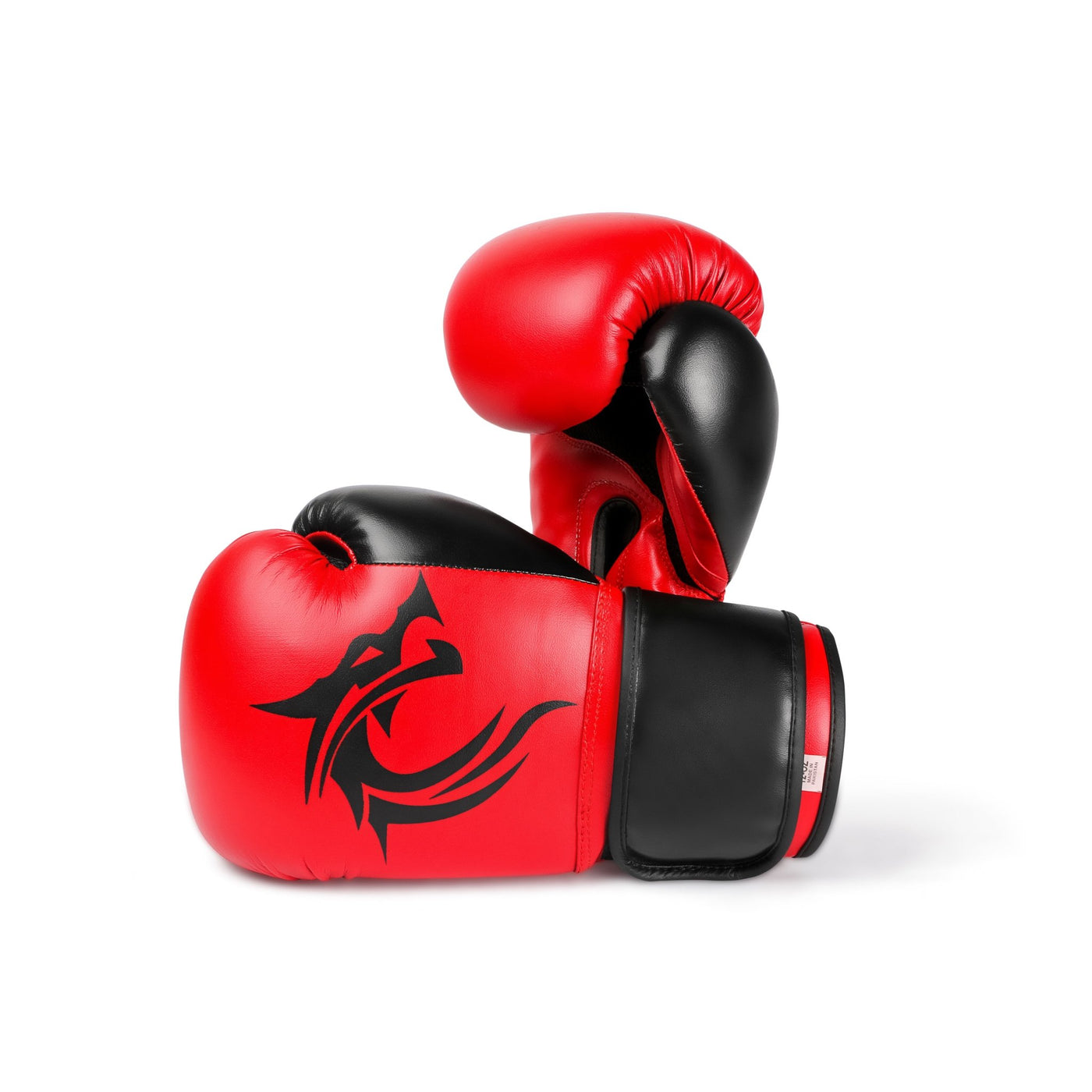 Classic Red Leather Boxing Training Gloves - Summo Sports