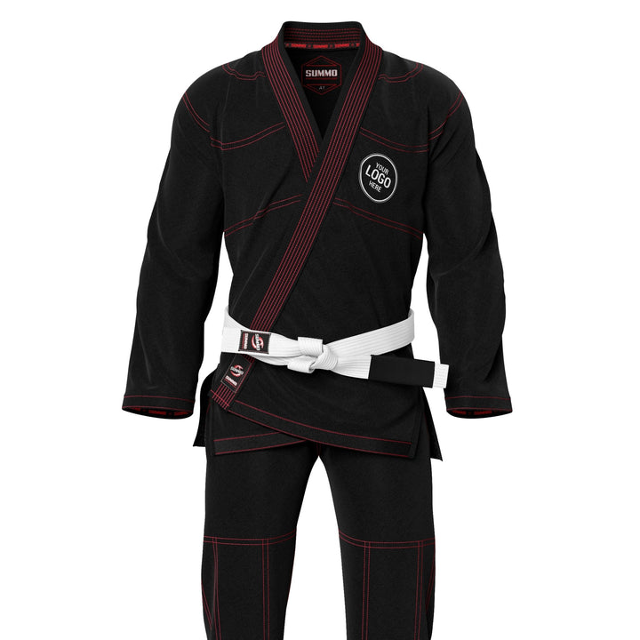 Custom Black Brazilian Jiu Jitsu Gi (BJJ GI) - Summo Sports