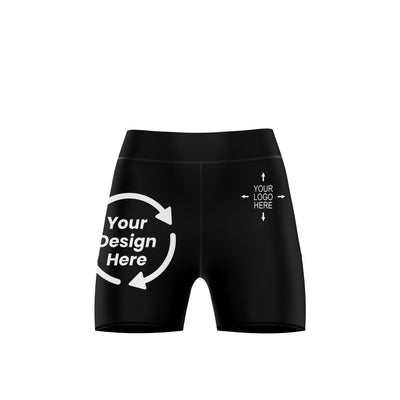 Custom Black Compression Shorts - Summo Sports