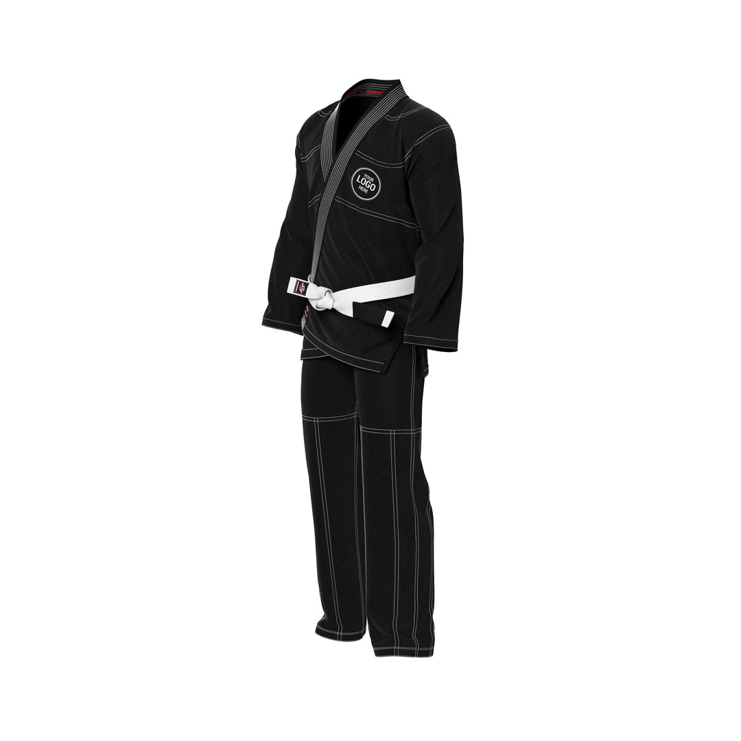 Custom Name/Logo Black Brazilian Jiu Jitsu Gi (BJJ GI) - Summo Sports