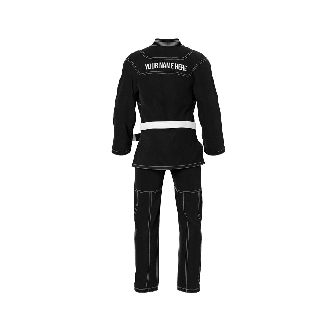 Custom Name/Logo Black Brazilian Jiu Jitsu Gi (BJJ GI) - Summo Sports