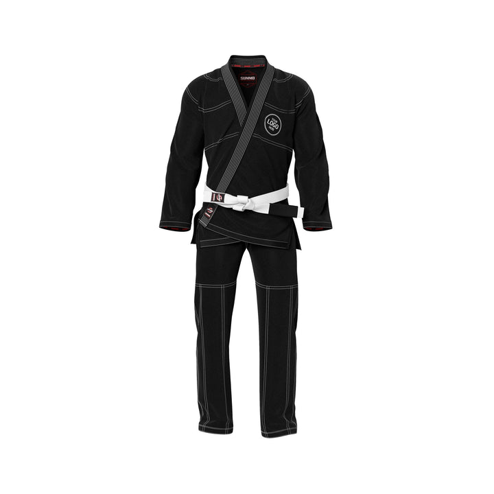 Custom Name/Logo Black Brazilian Jiu Jitsu Gi (BJJ GI) - Summo Sports