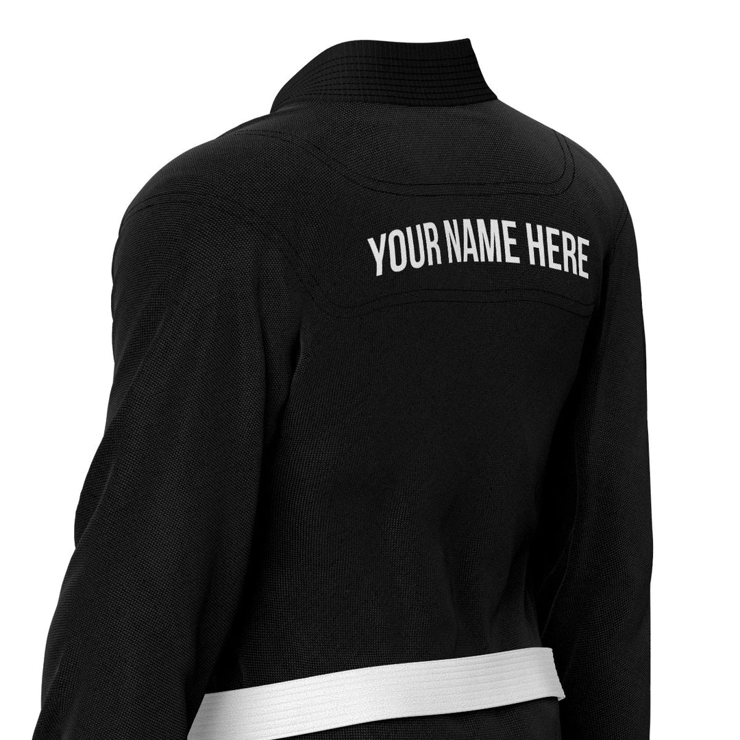 Custom Name/Logo Brazilian Black Jiu Jitsu Gi (BJJ GI) - Summo Sports