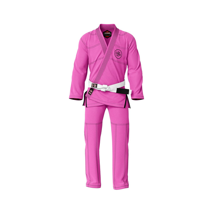 Custom Name/Logo Pink Brazilian Jiu Jitsu Gi (BJJ GI) - Summo Sports