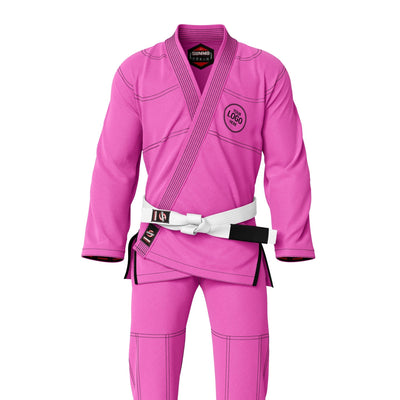 Custom Name/Logo Pink Brazilian Jiu Jitsu Gi (BJJ GI) - Summo Sports
