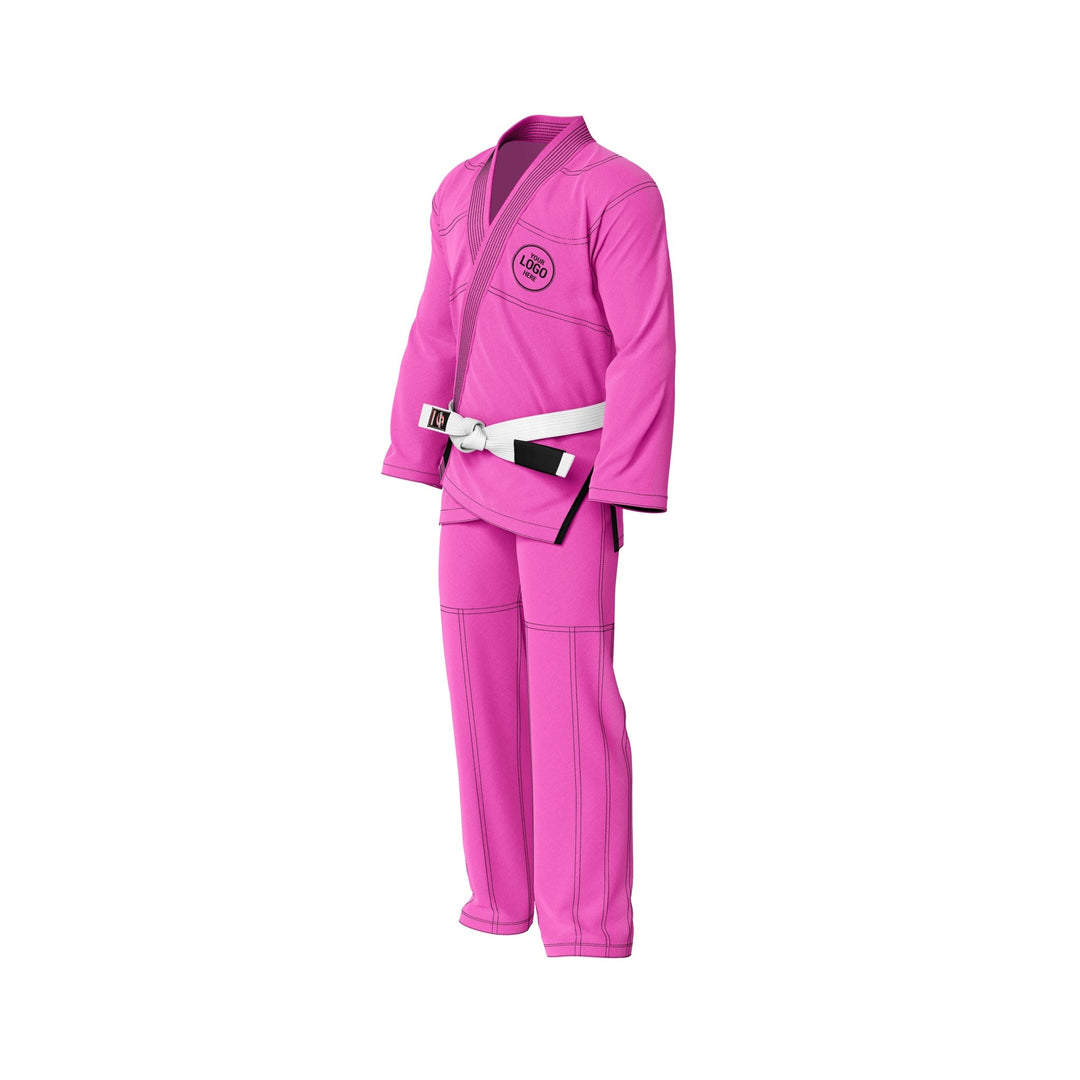 Custom Name/Logo Pink Brazilian Jiu Jitsu Gi (BJJ GI) - Summo Sports