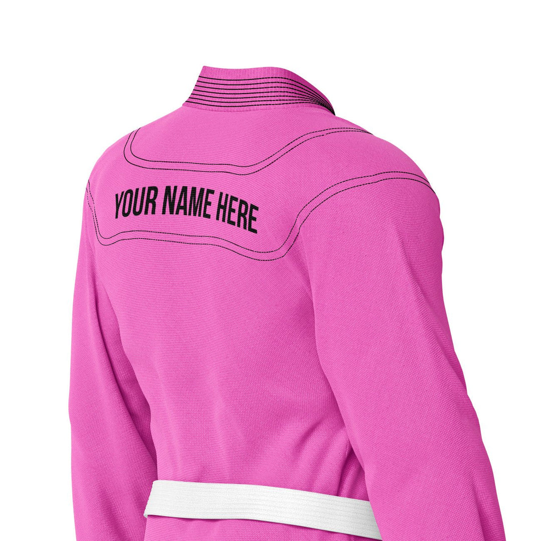 Custom Name/Logo Pink Brazilian Jiu Jitsu Gi (BJJ GI) - Summo Sports