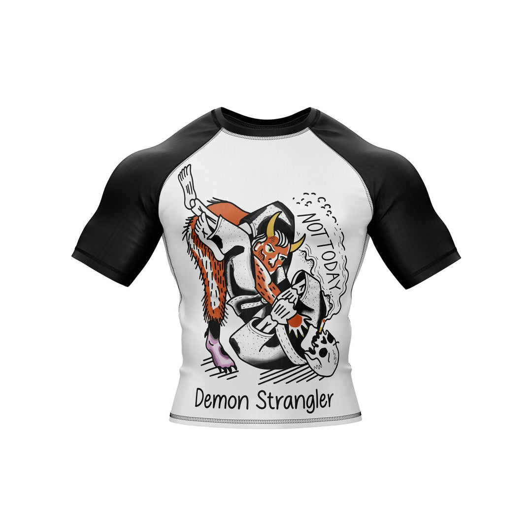 Demon Strangler Premium Bjj Rash Guard For Men/Women - Summo Sports