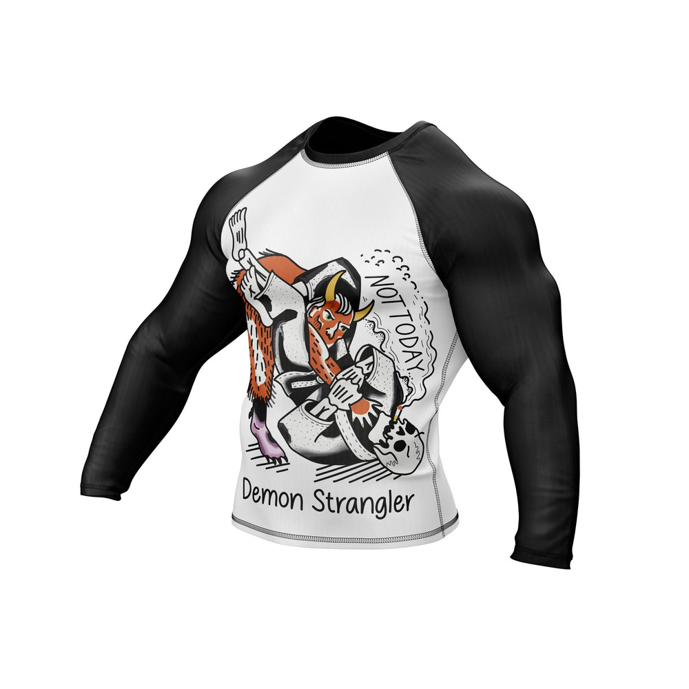 Demon Strangler Premium Bjj Rash Guard For Men/Women - Summo Sports