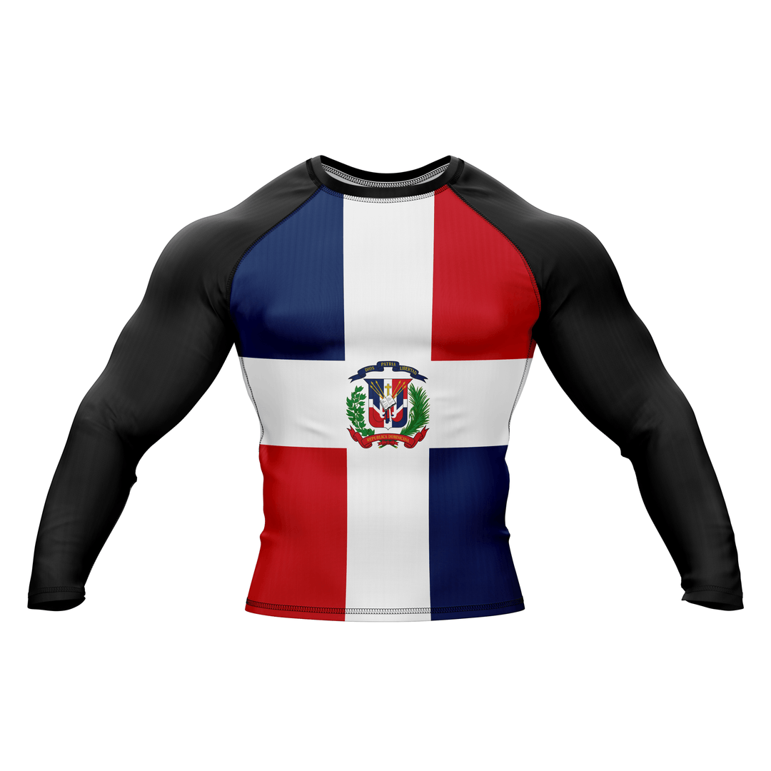 Dominican Republic Rash Guard For Men/Women - Summo Sports