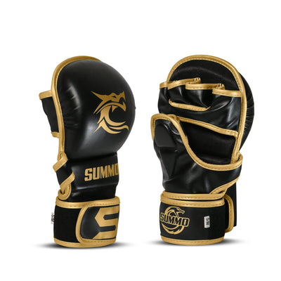 Dragon Gold MMA Sparring Gloves - Summo Sports