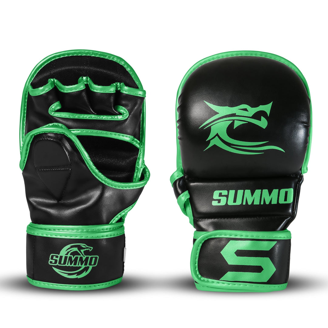 Dragon Green Boxing Sparring Gloves - Summo Sports