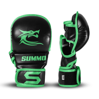 Dragon Green Boxing Sparring Gloves - Summo Sports