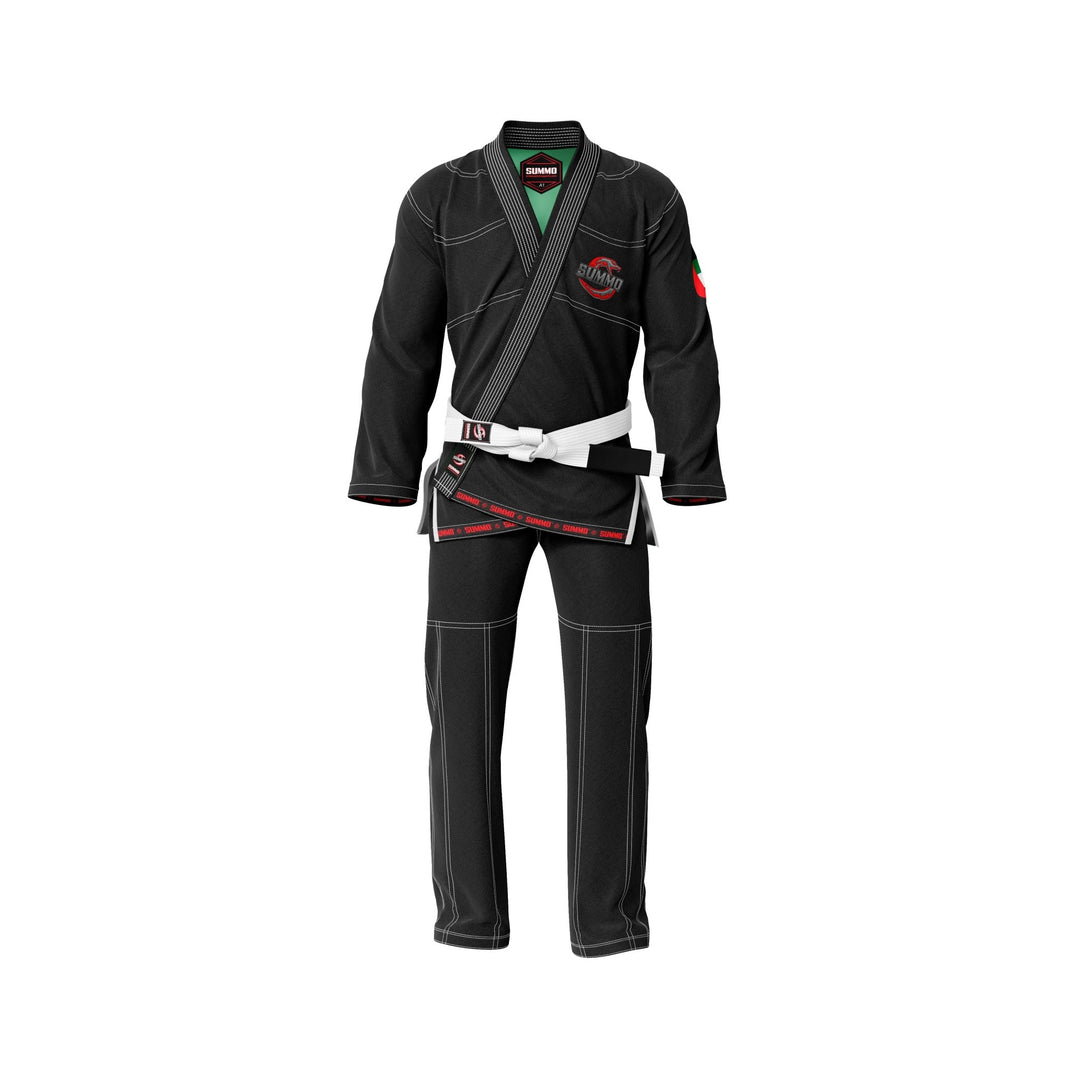 Emirati Black Sublimation Brazilian Jiu Jitsu Gi (BJJ GI) - Summo Sports