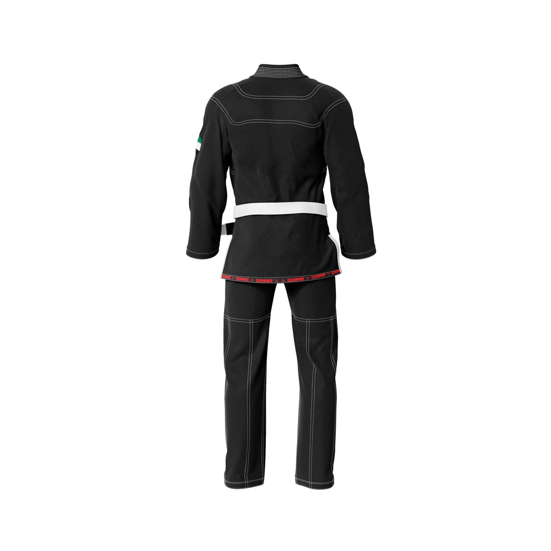 Emirati Black Sublimation Brazilian Jiu Jitsu Gi (BJJ GI) - Summo Sports