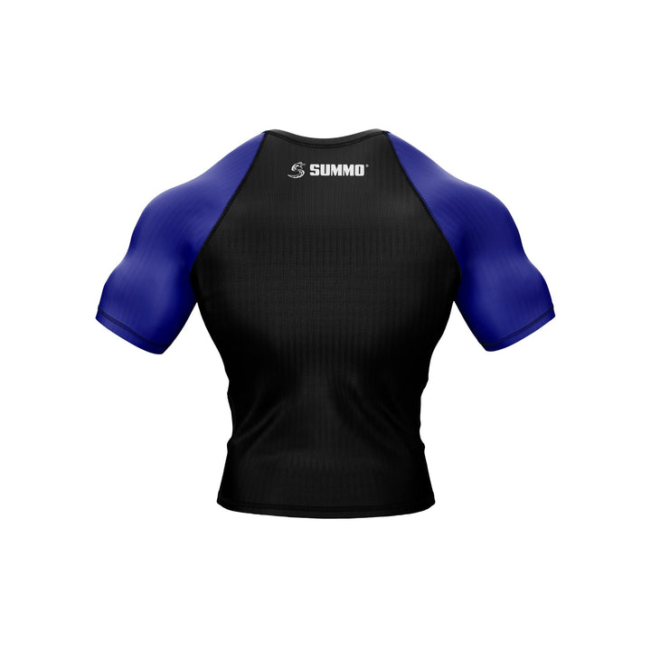 Exclusive Custom Blue Rashguard / Compression Top - Summo Sports