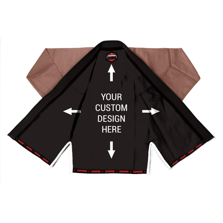 Exclusive Custom Rash Guard lining With Your Logo/Name BJJ GI - Summo Sports