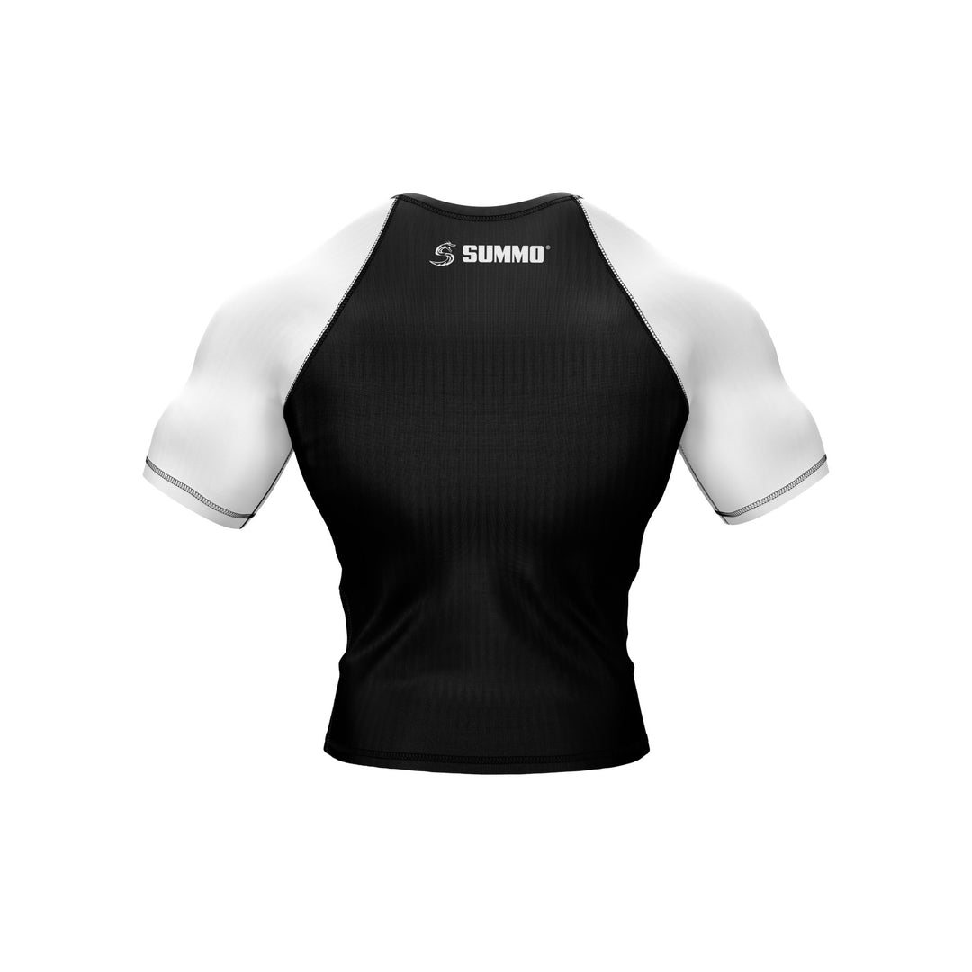 Exclusive Custom White Rashguard / Compression Top - Summo Sports