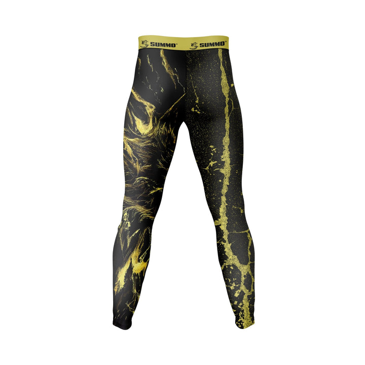 Fiery Wolf Compression Pants for Men/Women - Summo Sports