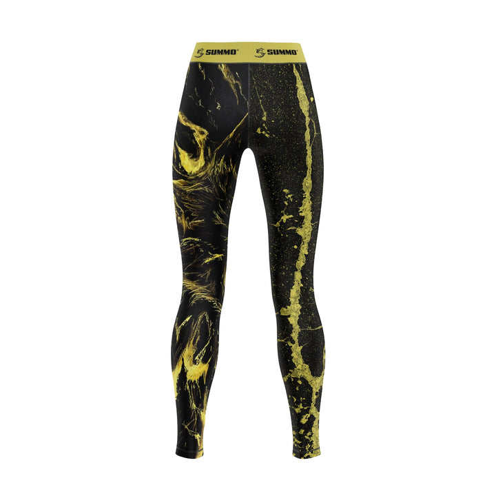 Fiery Wolf Compression Pants for Men/Women - Summo Sports