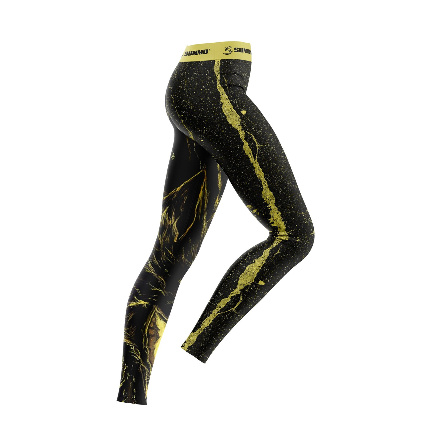 Fiery Wolf Compression Pants for Men/Women - Summo Sports