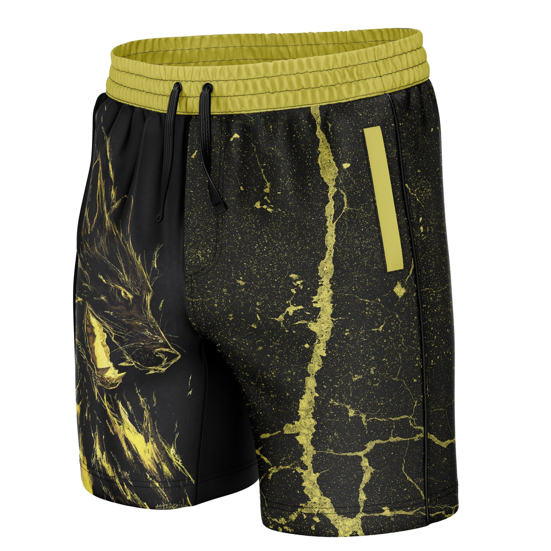 Fiery Wolf Men's Training Shorts - Summo Sports