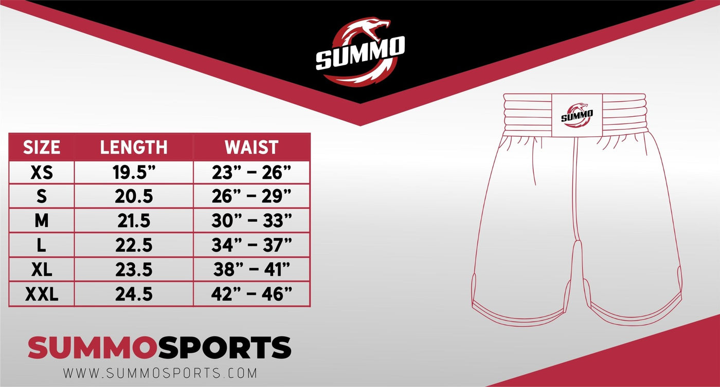 Firery Wolf Boxing Shorts - Summo Sports