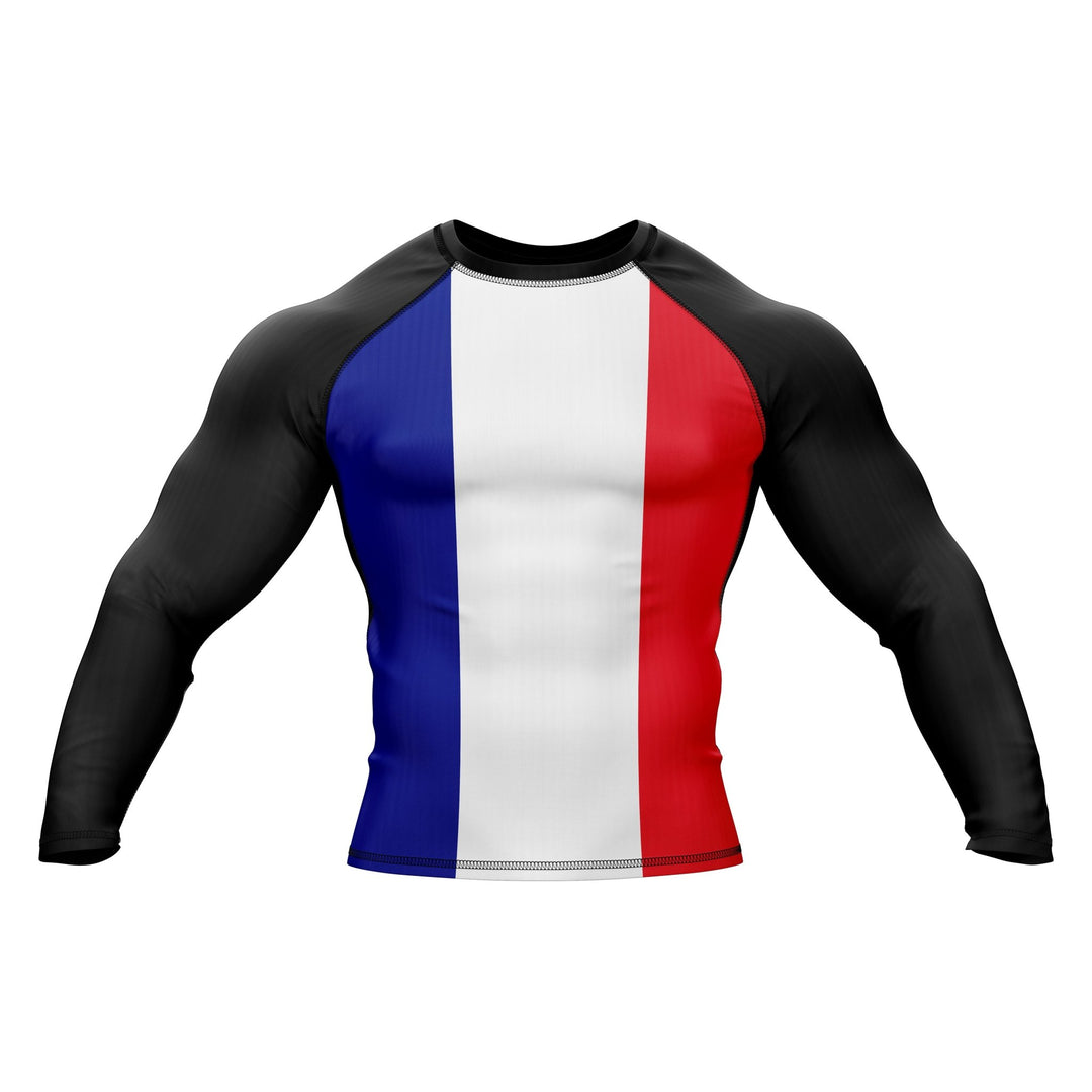 France Patriotic Rash Guard For Men/Women - Summo Sports